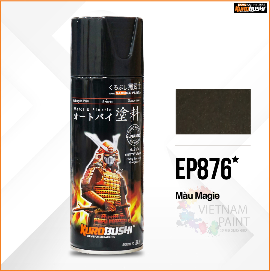 Sơn xịt Samurai Kurobushi - MÀU MAGIE EP876 (400ml)