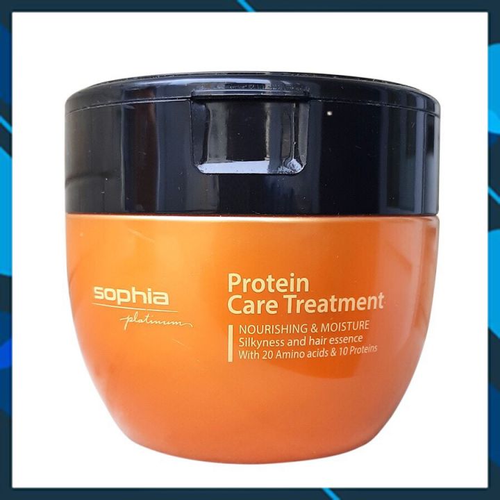 Dầu hấp ủ tóc Sophia Platinum Protein Care Treatment siêu dưỡng Hàn Quốc 500ml