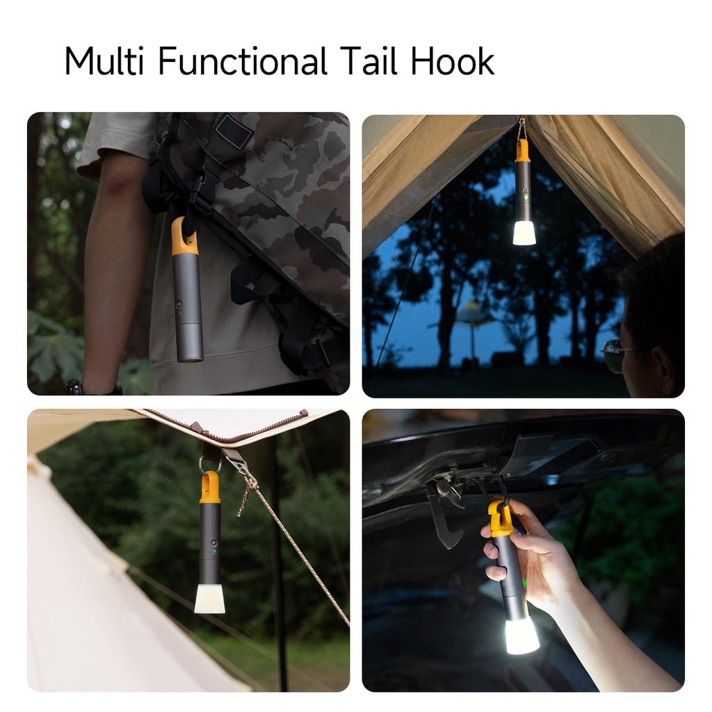 Đèn Pin Xiaomi Youpin Hoto 1000lm Siêu Sáng Có Độ Sáng Cao Dùng Trong Các Hoạt Động Ngoài Trời