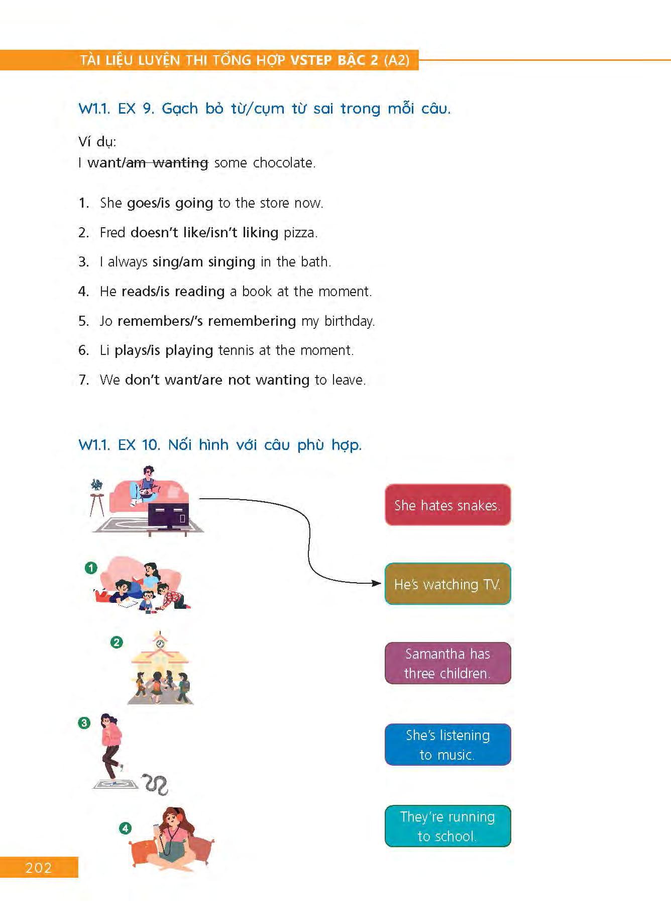 Sách Tài Liệu Luyện Thi Tổng Hợp VSTEP Bậc 2 (A2) - Khung Năng Lực Ngoại Ngữ Sáu Bậc Dùng Cho Việt Nam