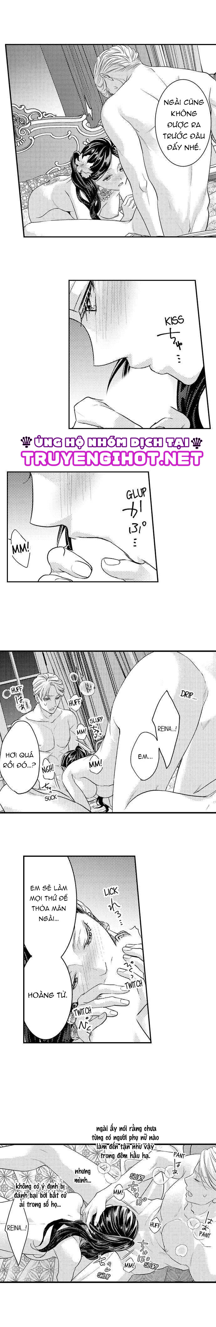 chuyển sinh vào thế giới khác ~ nếu muốn trở thành nữ hoàng hãy tìm cách để được hoàng đế sủng ái vào ban đêm chapter 32.2 3