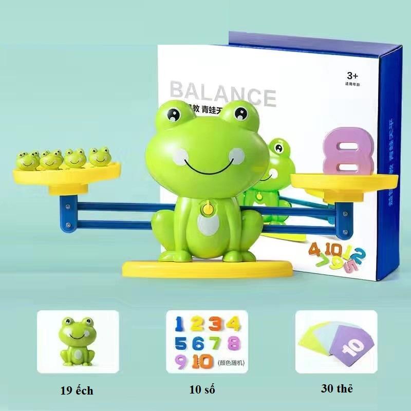 Ếch Cân Bằng Trọng Lượng Hỗ Trợ Học Toán Và Phép Tính Hiệu Quả. Đồ Chơi Giáo Dục Toán Học Cho Trẻ Em