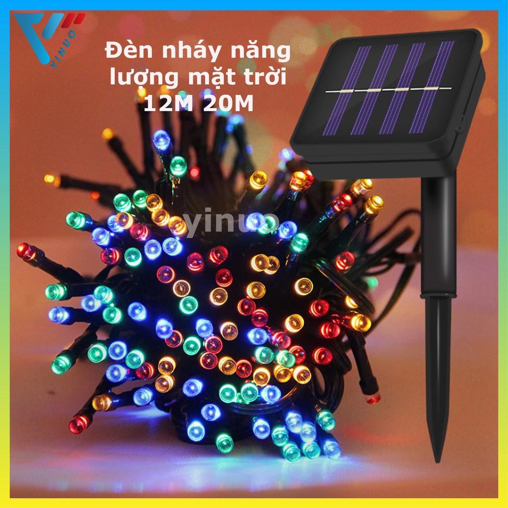 12M 20M Đèn Led Trang Trí Dùng Năng Lượng Mặt Trời Cảm Biến Thông Minh Trang Trí Ngoài Trời Trang Trí Sự Kiện