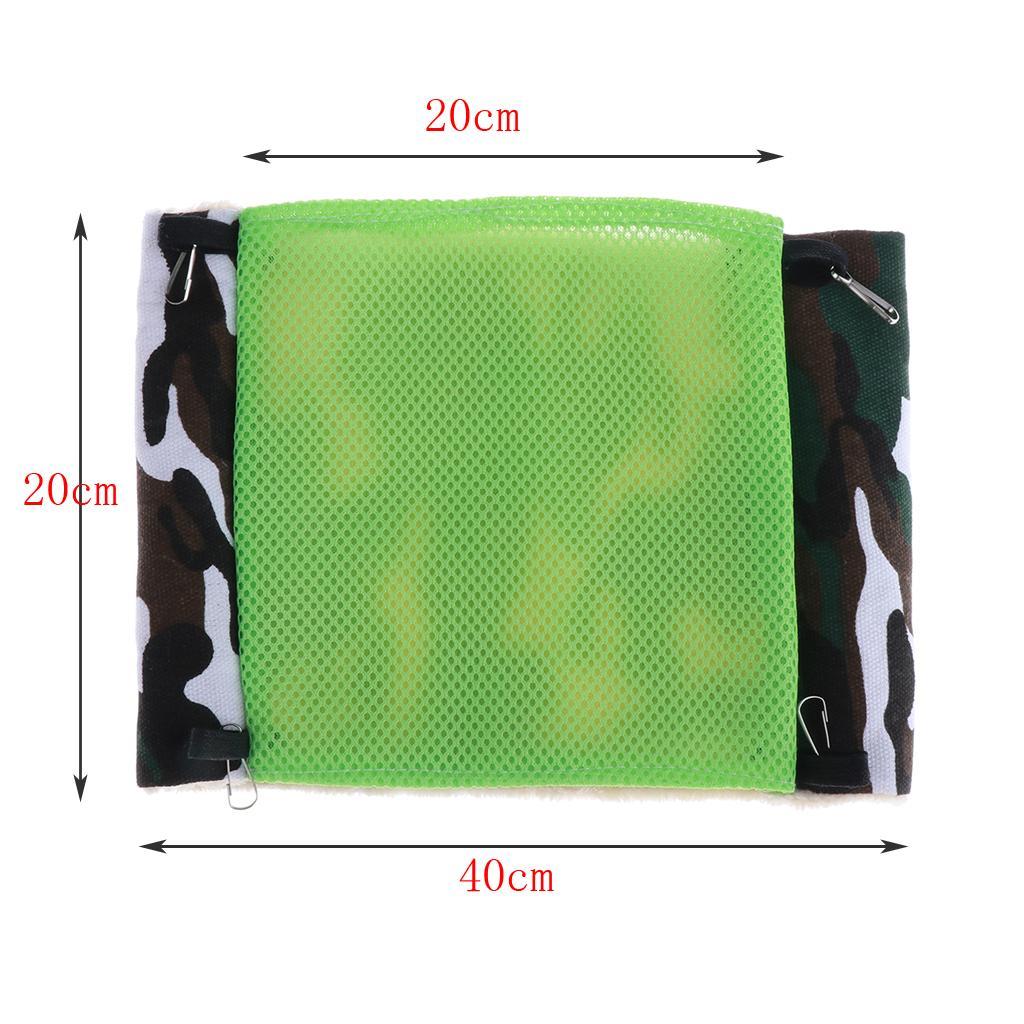 Small Animal Bedding Cage Accessories Hammock Hedgehog Squirrel Rat Green