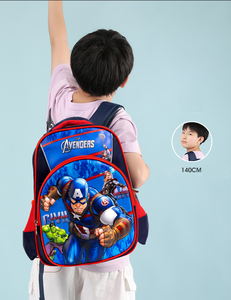 Balo mẫu giáo in hình nổi 3D công chúa siêu nhân người nhện dễ thương đáng yêu cho bé trai và bé gái 3078