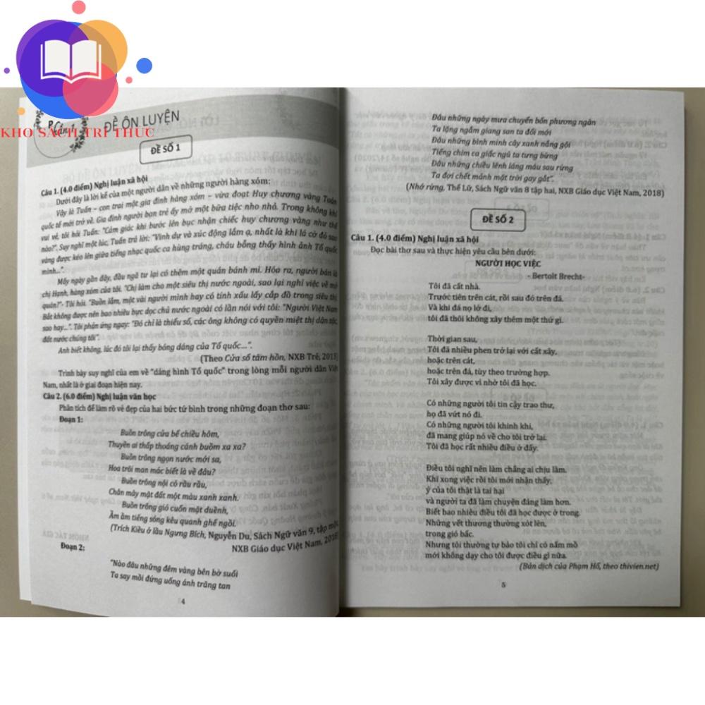 Sách - Bộ đề ôn luyện thi vào lớp 10 THPT chuyên môn Ngữ Văn