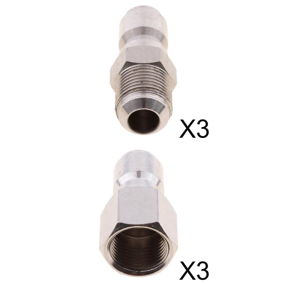 6 Pieces 3/8"  Connector to 15mm  Adapter Pressure