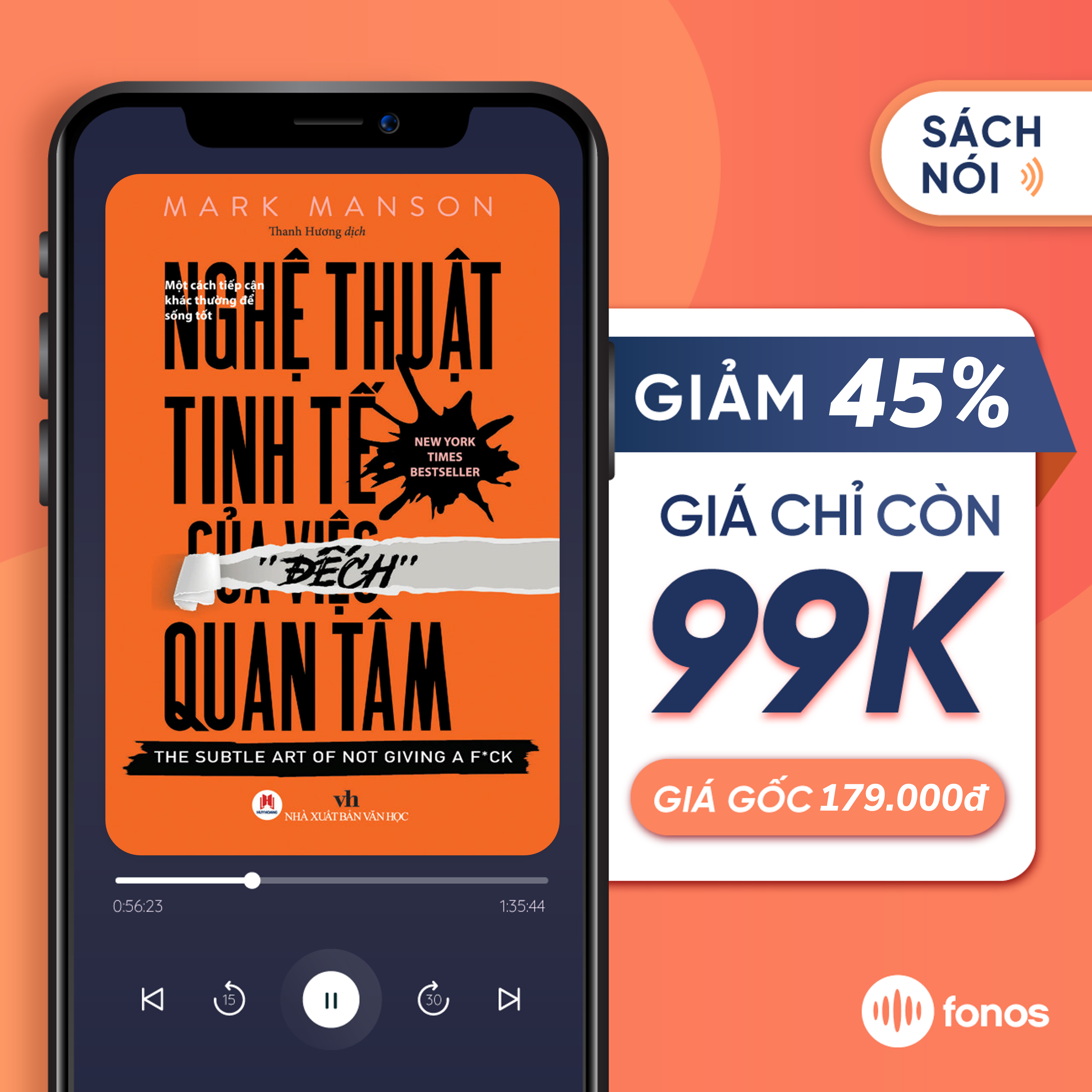 Fonos Sách nói Nghệ Thuật Tinh Tế Của Việc "Đếch" Quan Tâm