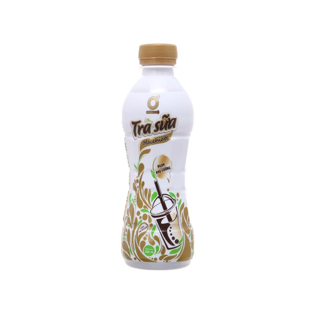 Thùng 24 chai trà sữa Macchiato Không Độ 268ml