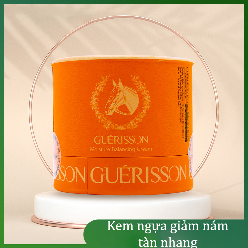 Kem ngựa giảm nám, tàn nhang và dưỡng trắng da Guerisson Moisture Cream Hàn Quốc 70g