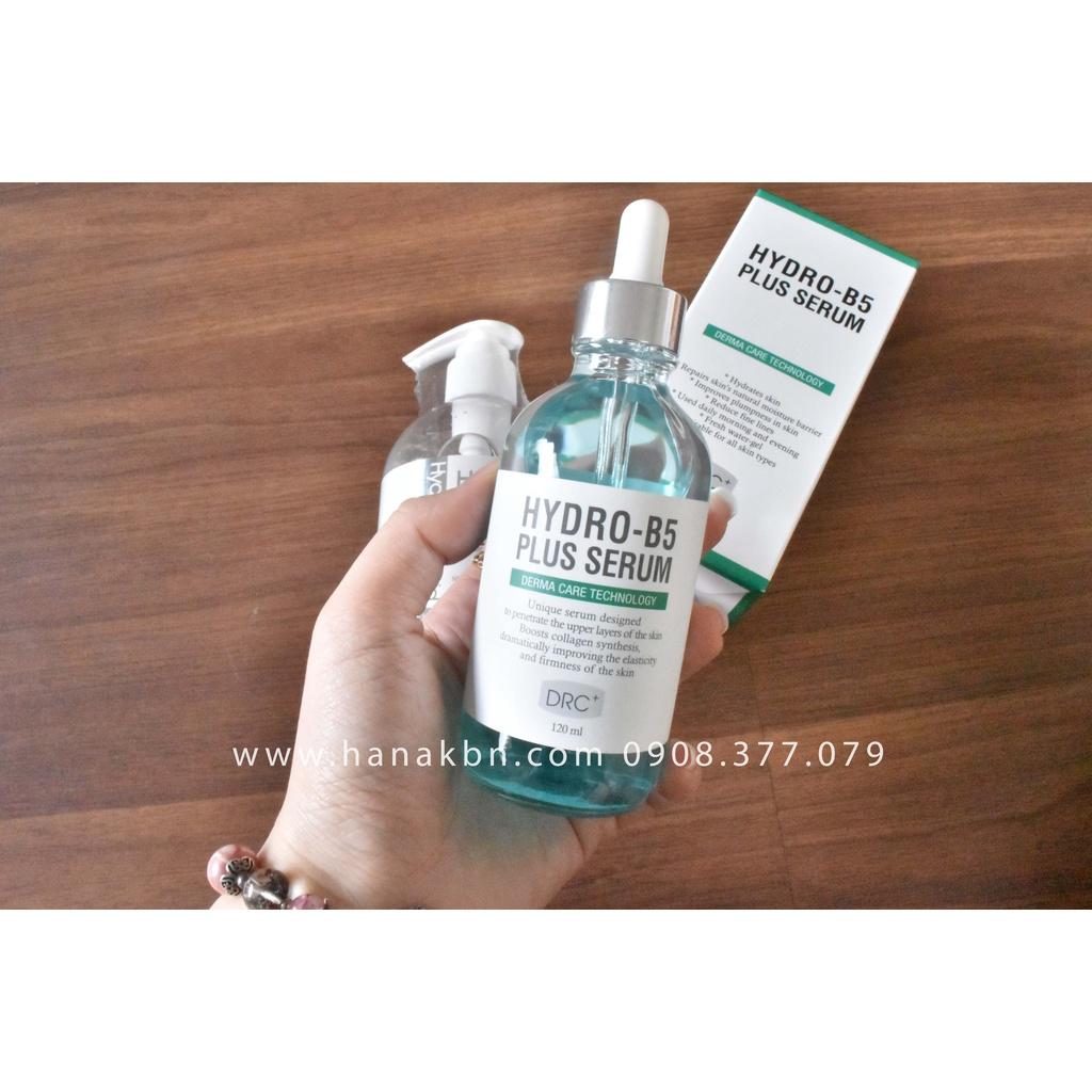 Bộ Đôi Căng Bóng, Tái Tạo Da, Trắng Sáng da, Ngừa mụn - Serum HA Plus 300ml + Hydro B5 Plus 120ml