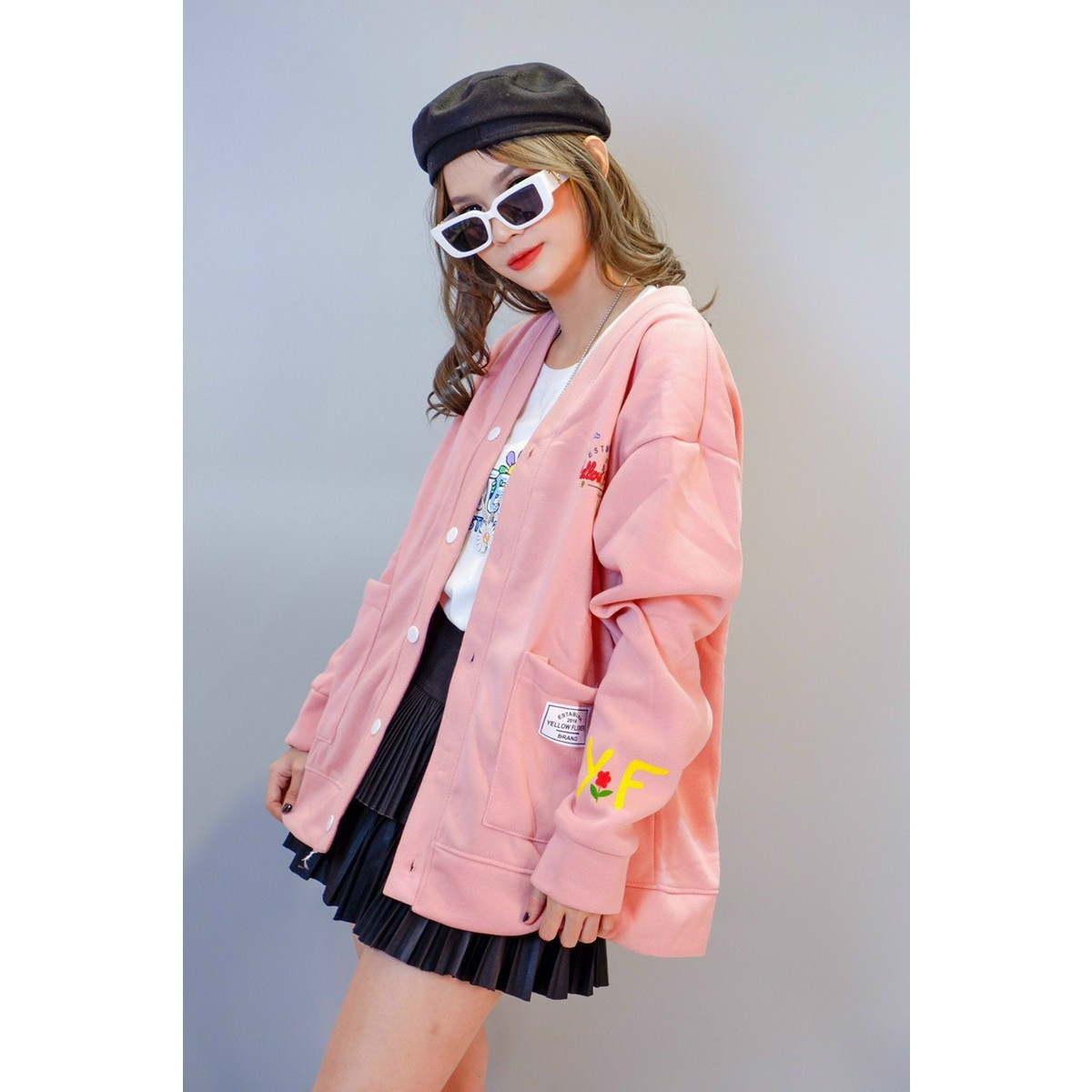 Áo cardigan nữ, áo cardigan nam nữ, áo cardigan đẹp, cardigan nữ, áo cardigan nam nữ đều mặc được, áo cardigan khoác chống lạnh chống nắng