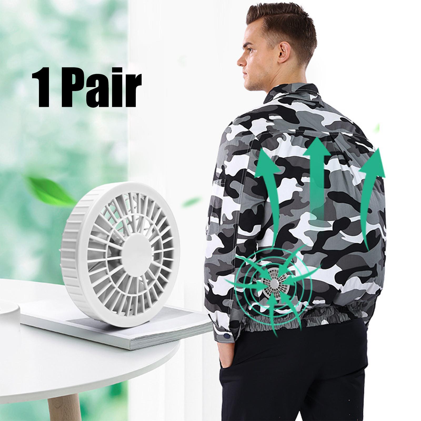 Cool Vest Fan Work Clothes Air Conditioner Cooling Fan for Welder Worker Construction Site