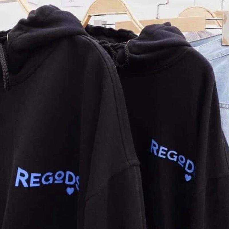 Áo Hoodie nỉ lót Bông Reg0d Form rộng Unisex ( ảnh thật