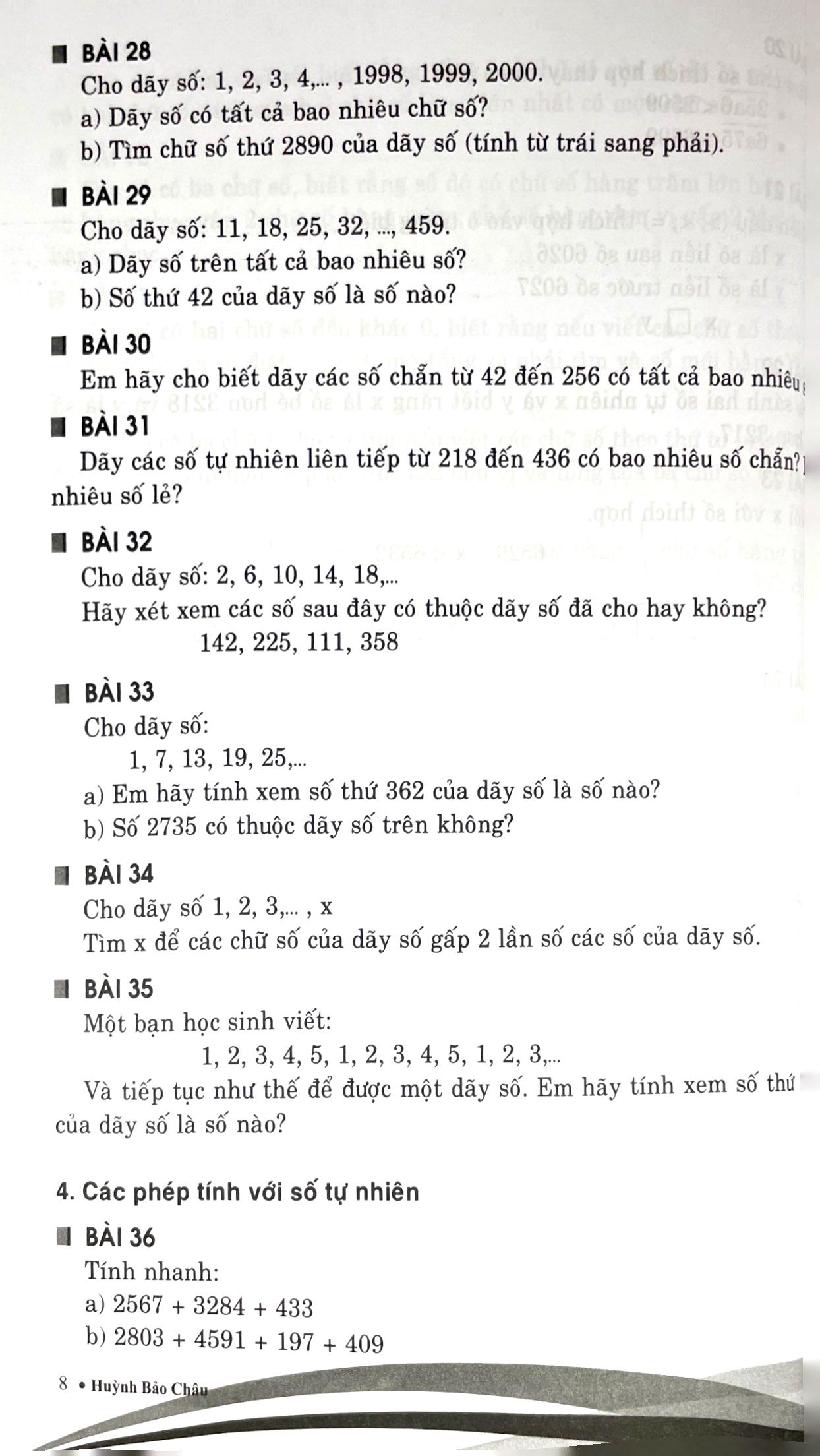 Tuyển Tập Các Bài Toán Hay Và Khó Lớp 4-5 (Theo Chương Trình Giáo Dục Phổ Thông Mới)