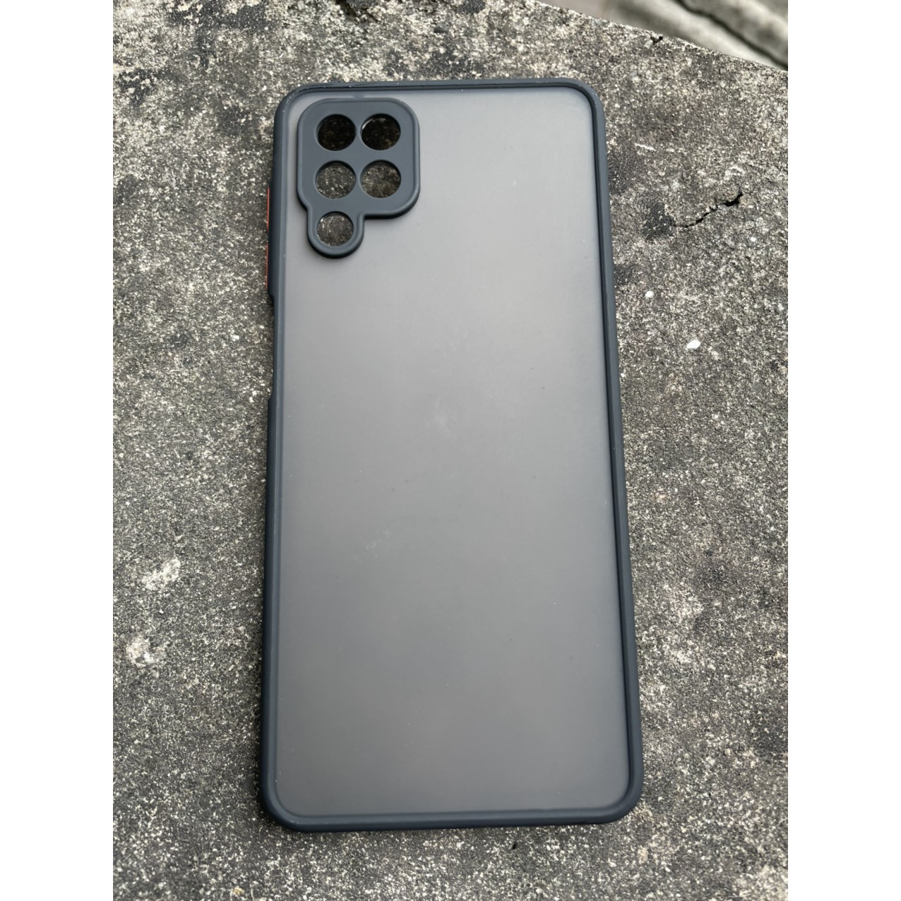 Ốp lưng nhám mờ cho Samsung Galaxy A12 chống sốc, bảo vệ Camera