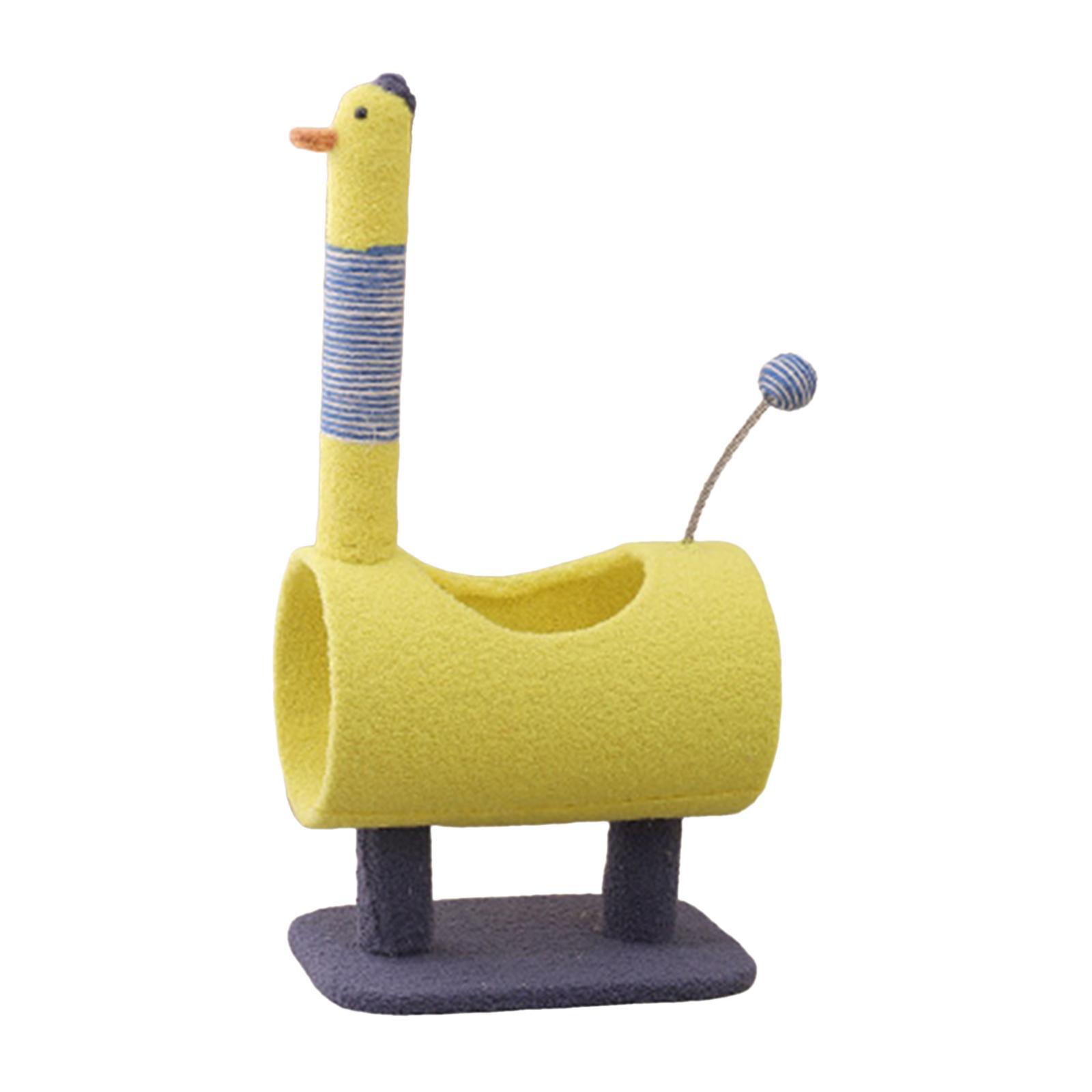 Plush Cat Climbing Cat Interactive Toys Stable Base Durable