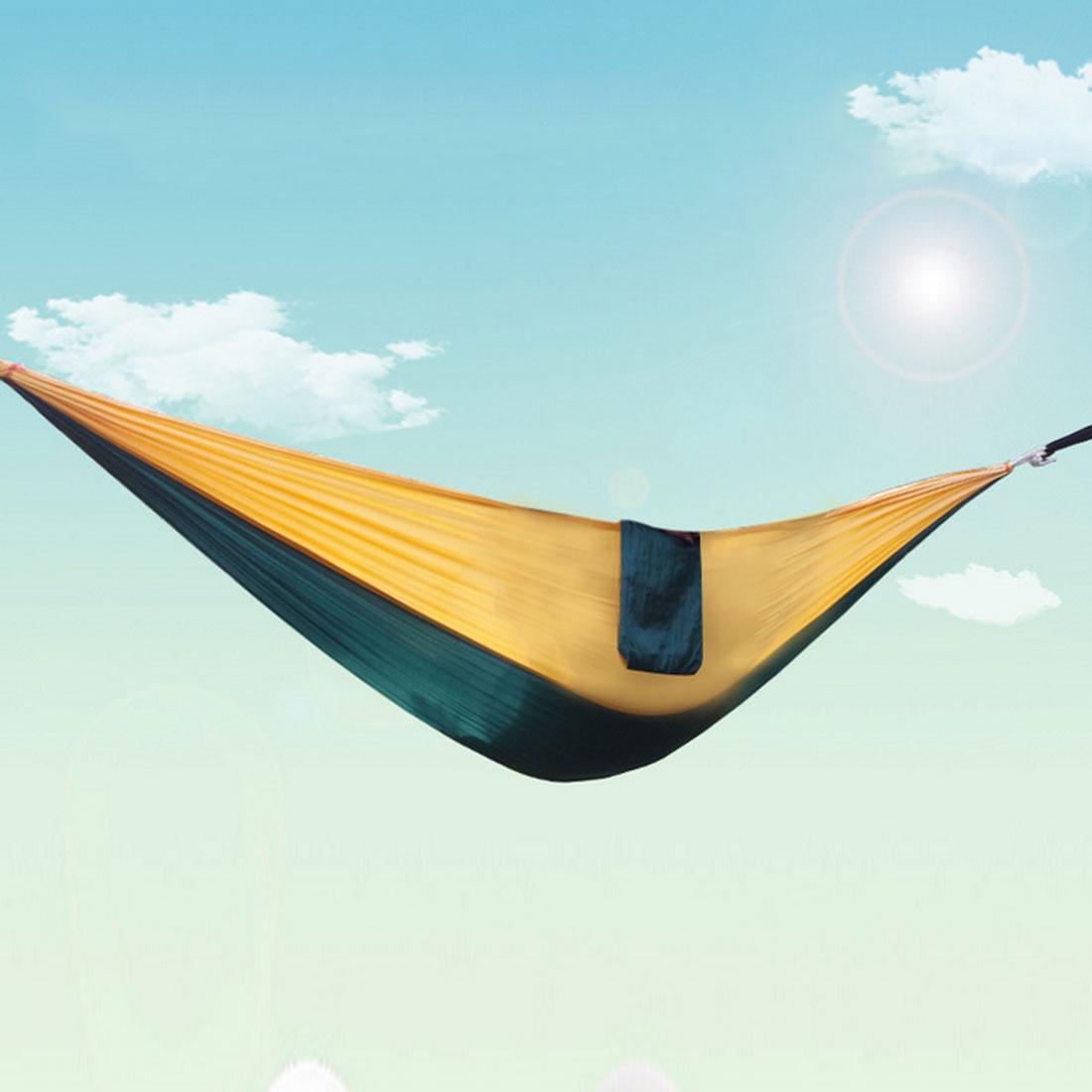 Võng Đa Màu Sắc 2 Người Võng Dù Di Động Cắm Trại Sinh Tồn Vườn Săn Bắn Giải Trí Hamac Du Lịch Đôi Người