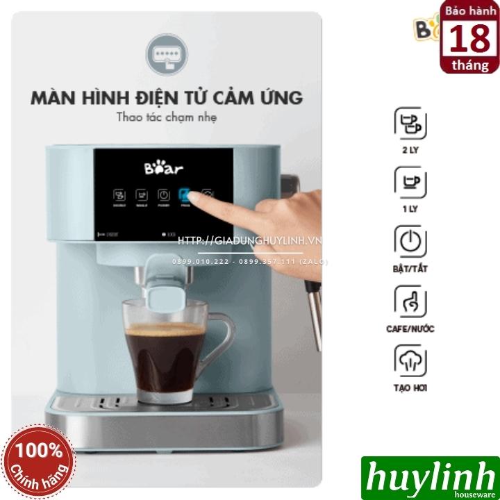 Máy pha cà phê Espresso Bear CF-B15V1 - Pha 1 - 2 tách tự động - Hàng chính hãng BH 18 tháng