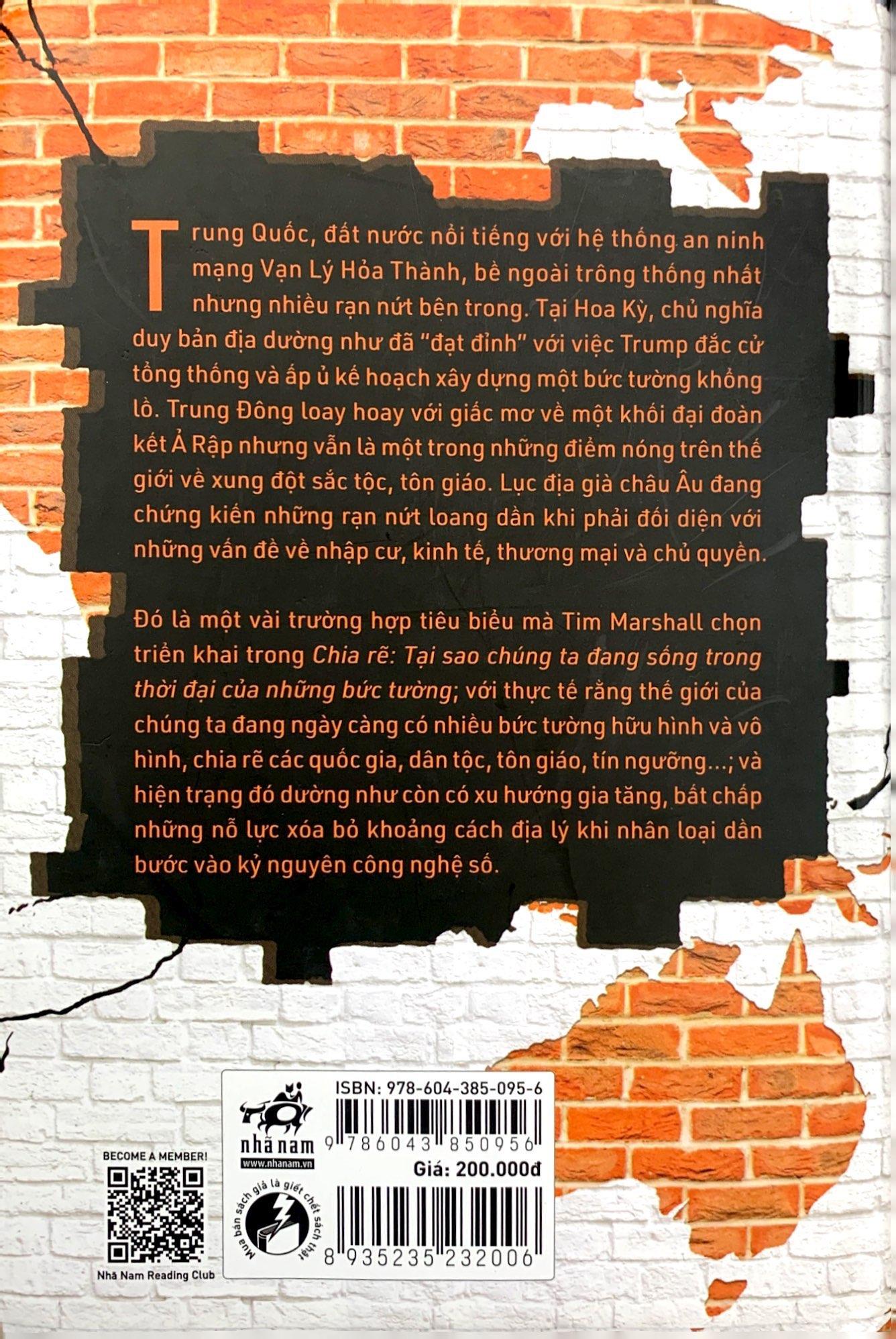 Chia Rẽ - Tại Sao Chúng Ta Đang Sống Trong Thời Đại Của Những Bức Tường