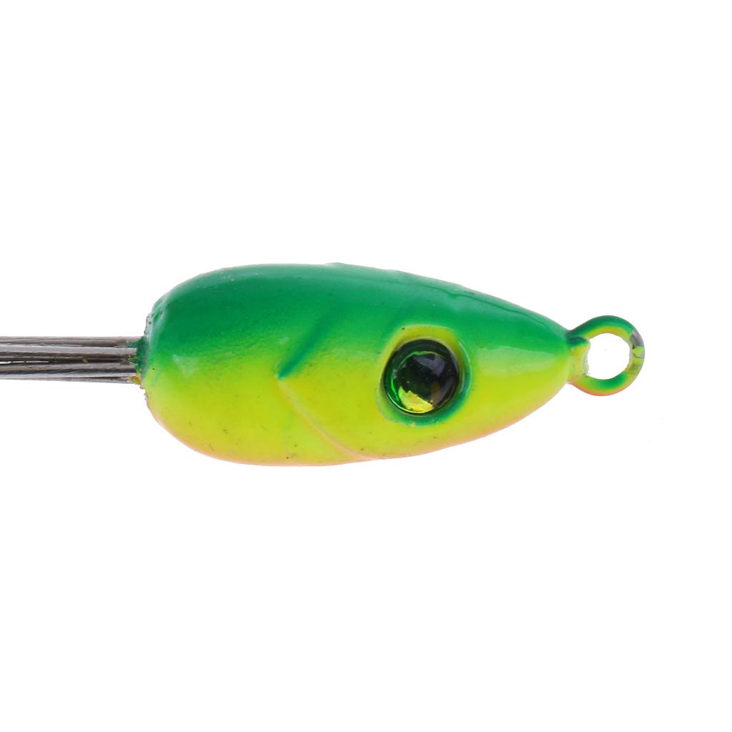Fishing Lure Umbrella Rig Bait Leader Head 5 Arms Alabama Multi-color Bass