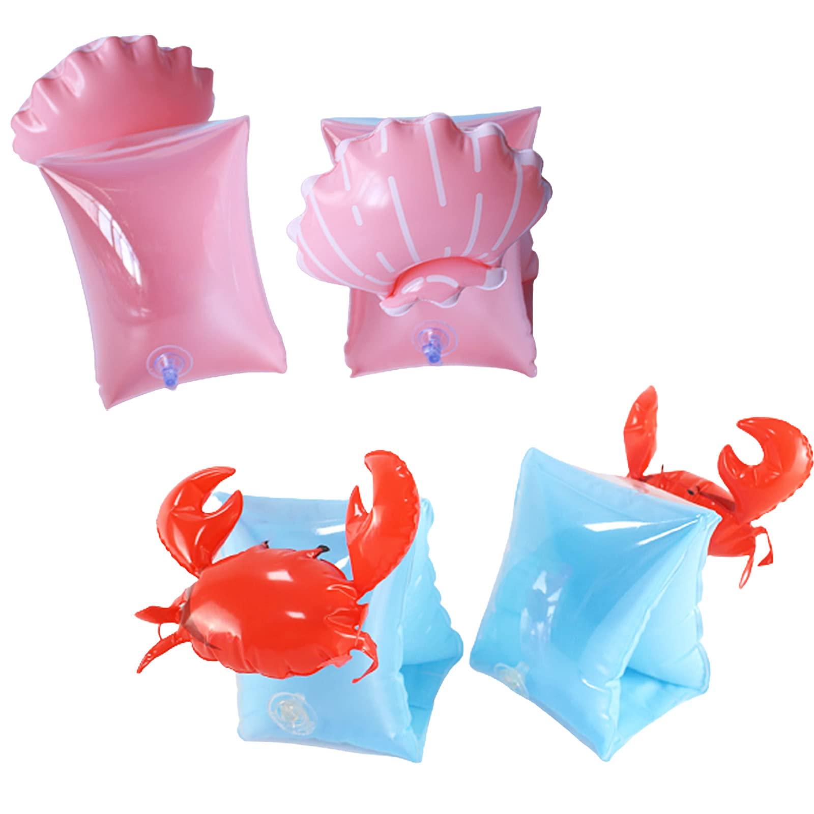 Schwimmarm float dây đai bơi bơm cho trẻ em, các yếu tố dễ thương Bơi lề đường tay áo bơi vòng tay Vòi Vẽ vòng đeo tay Band Trainer Trainer Trẻ em Thiết bị an toàn hồ bơi