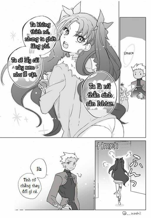 chén thánh: đêm định mệnh - doujinshi archer x rin chapter 15 4