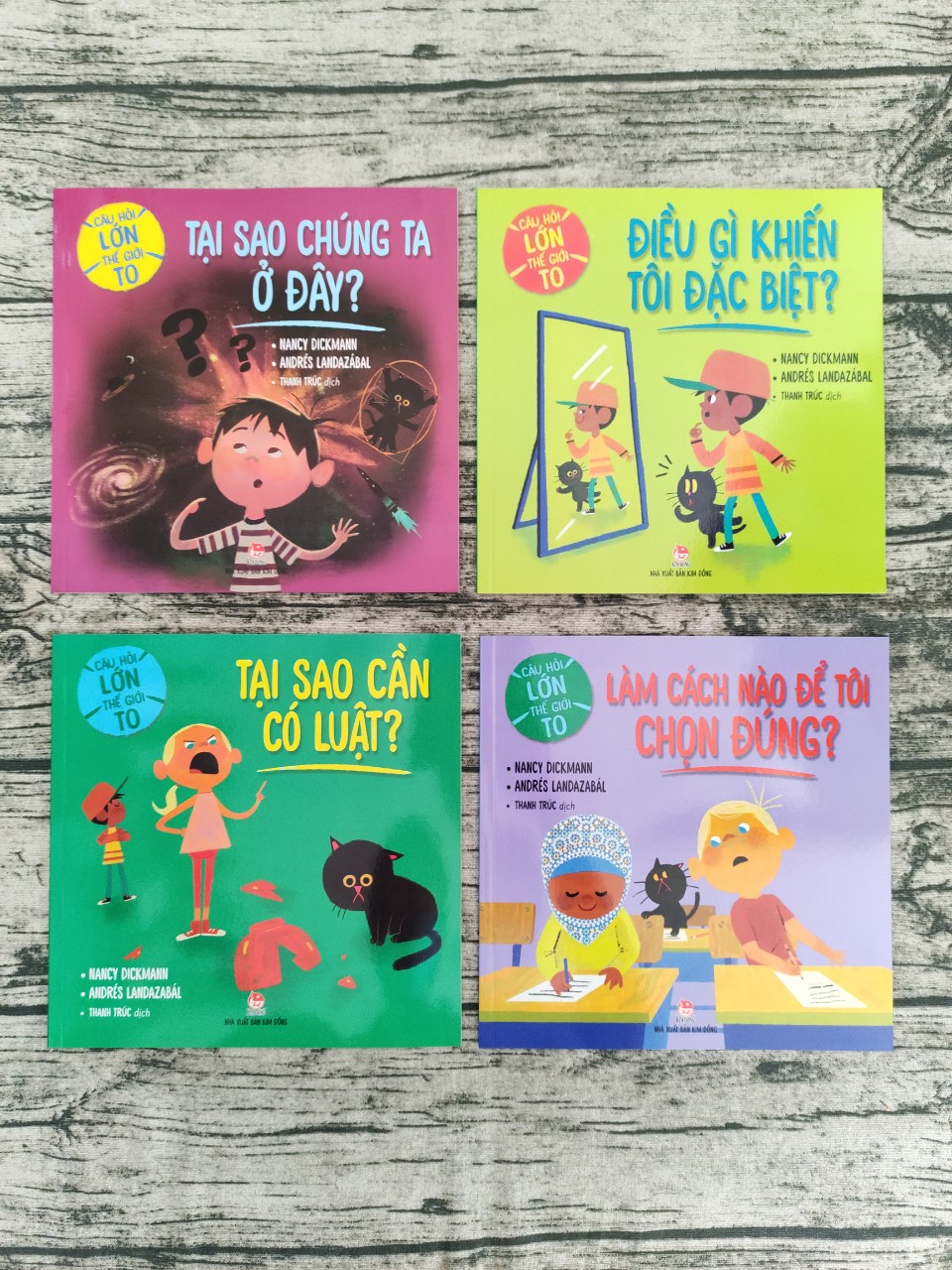 Combo 4 cuốn Câu Hỏi Lớn Thế Giới To
