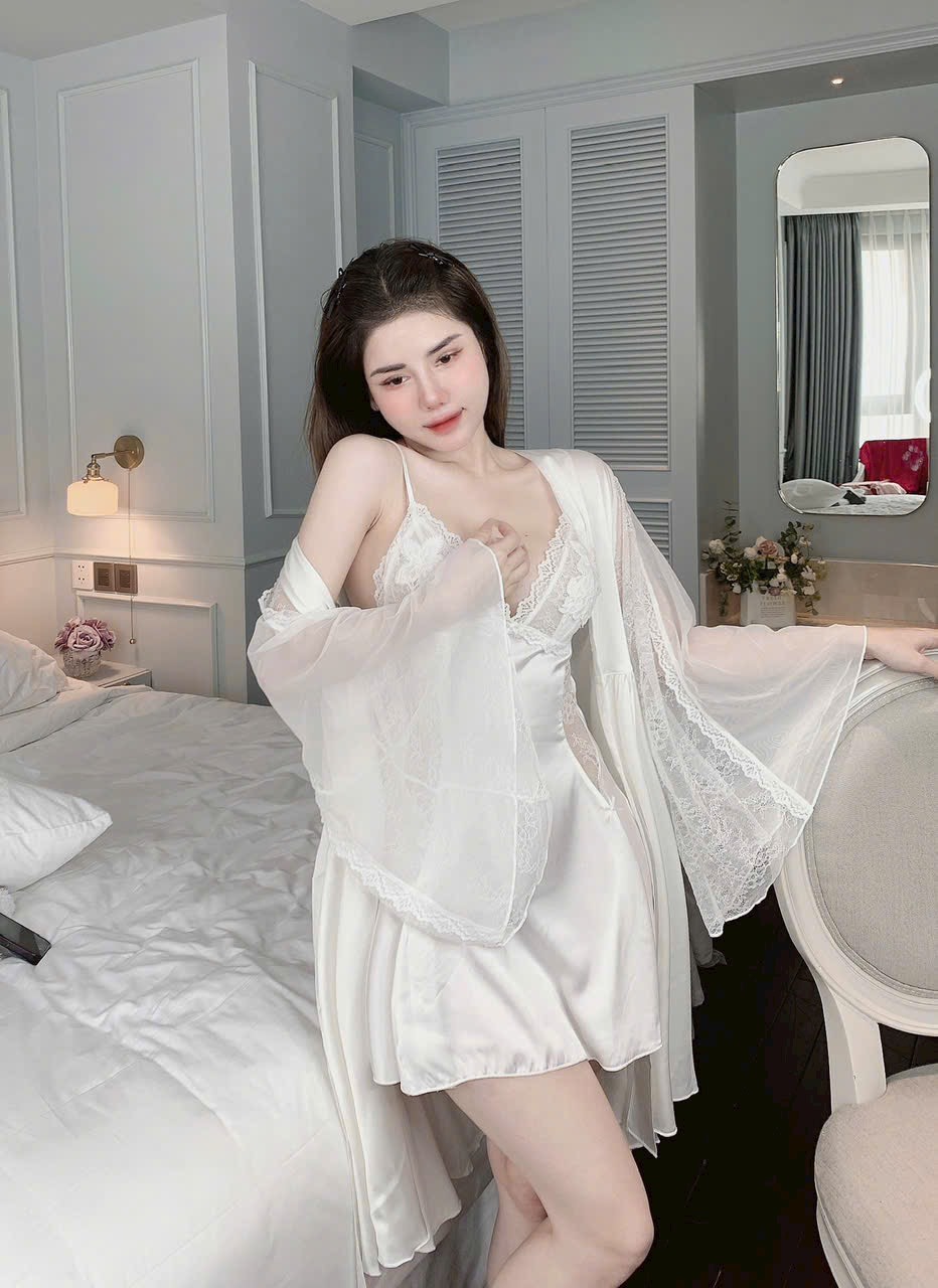 Đầm Ngủ Ren Quyến Rủ (Không kèm áo choàng) - B.Lingerie