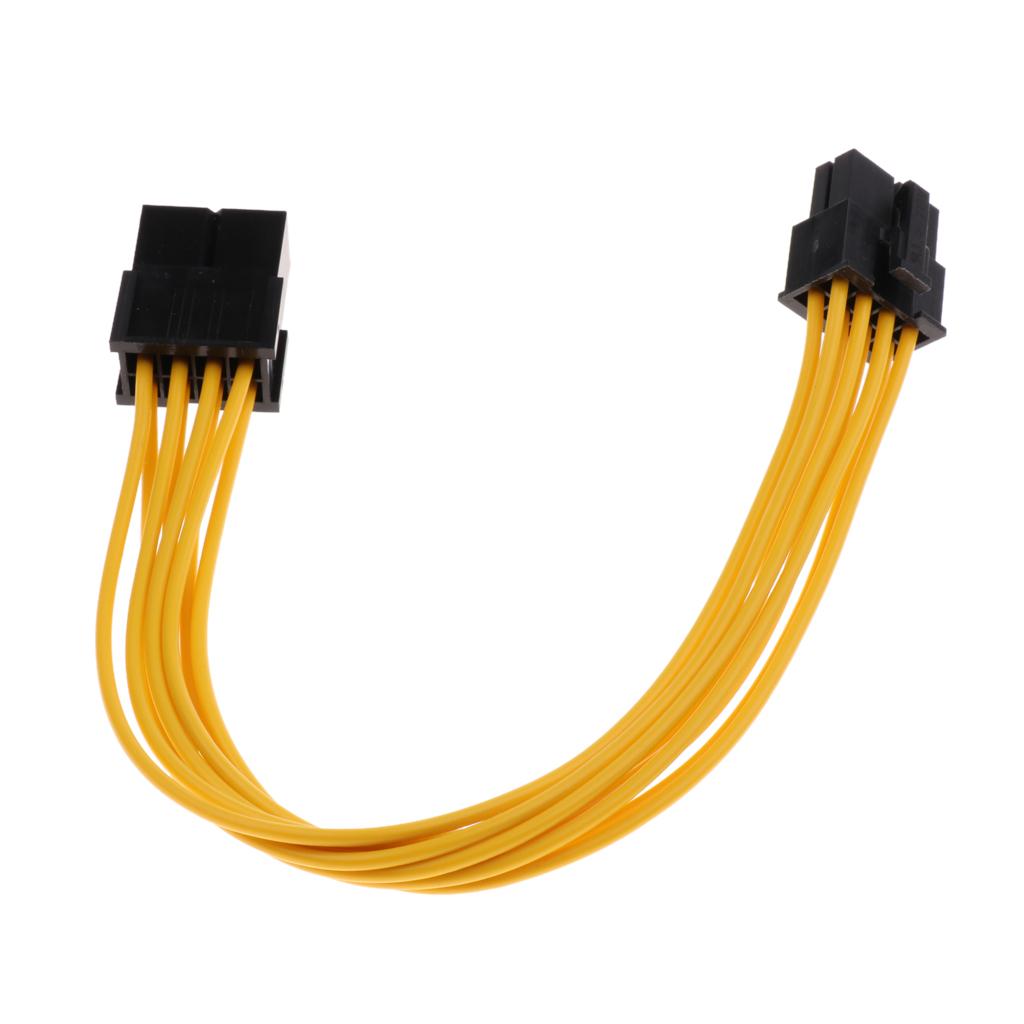 PCI-E 8-pin to 6+2-pin  Power Splitter Cable PCIE PCI Express
