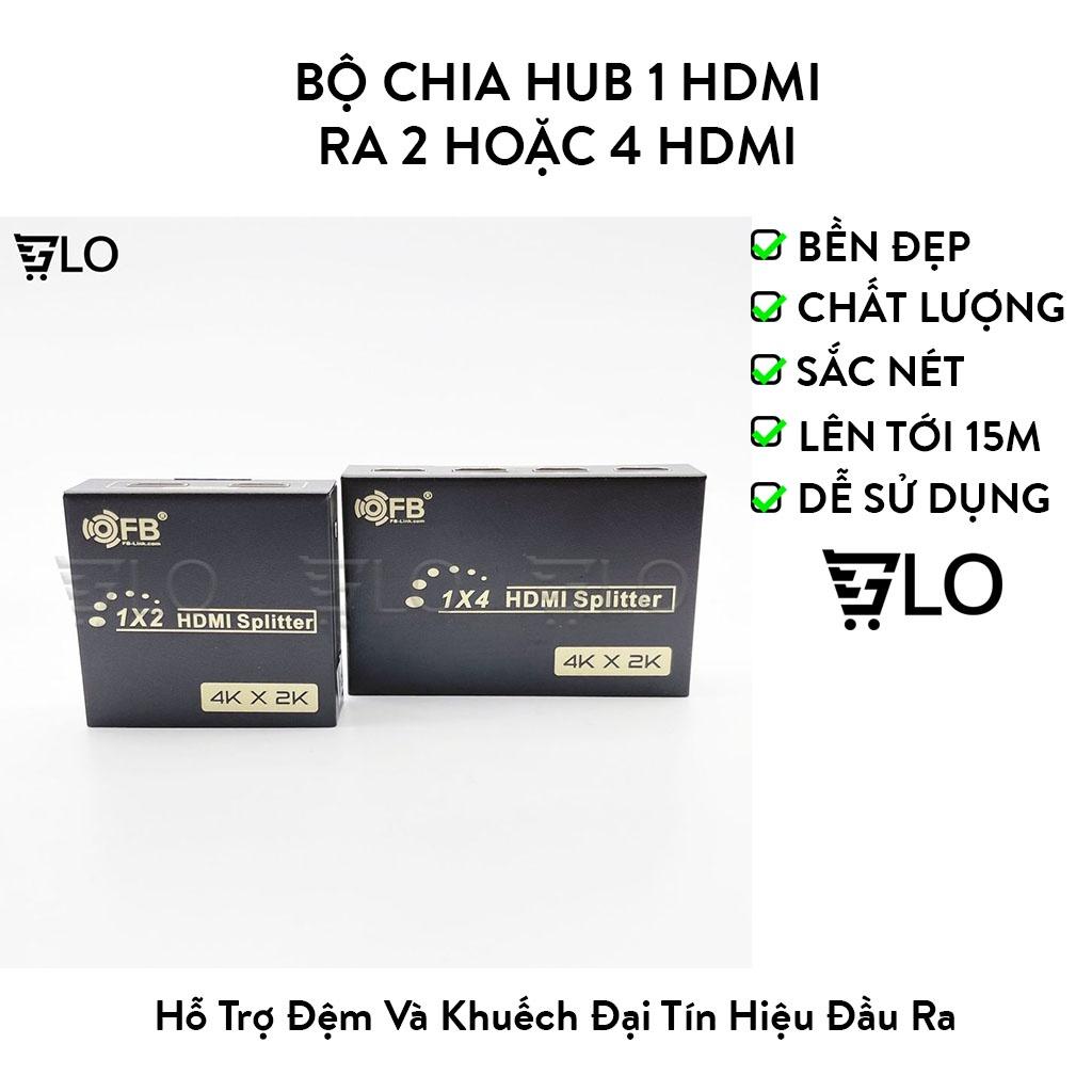 Bộ chia Hub 1 HDMI ra 2 hoặc 4 HDMI