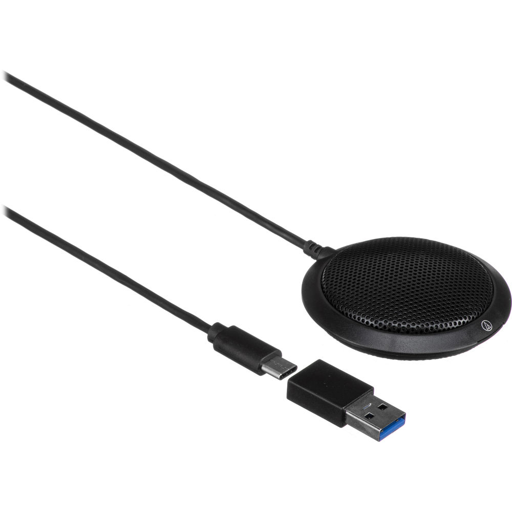 Micro Audio Technica ATR4697USB - Họp Trực Tuyến, Kết Nối Type-C, USB, Hướng Thu Đa Hướng - Hàng Chính Hãng