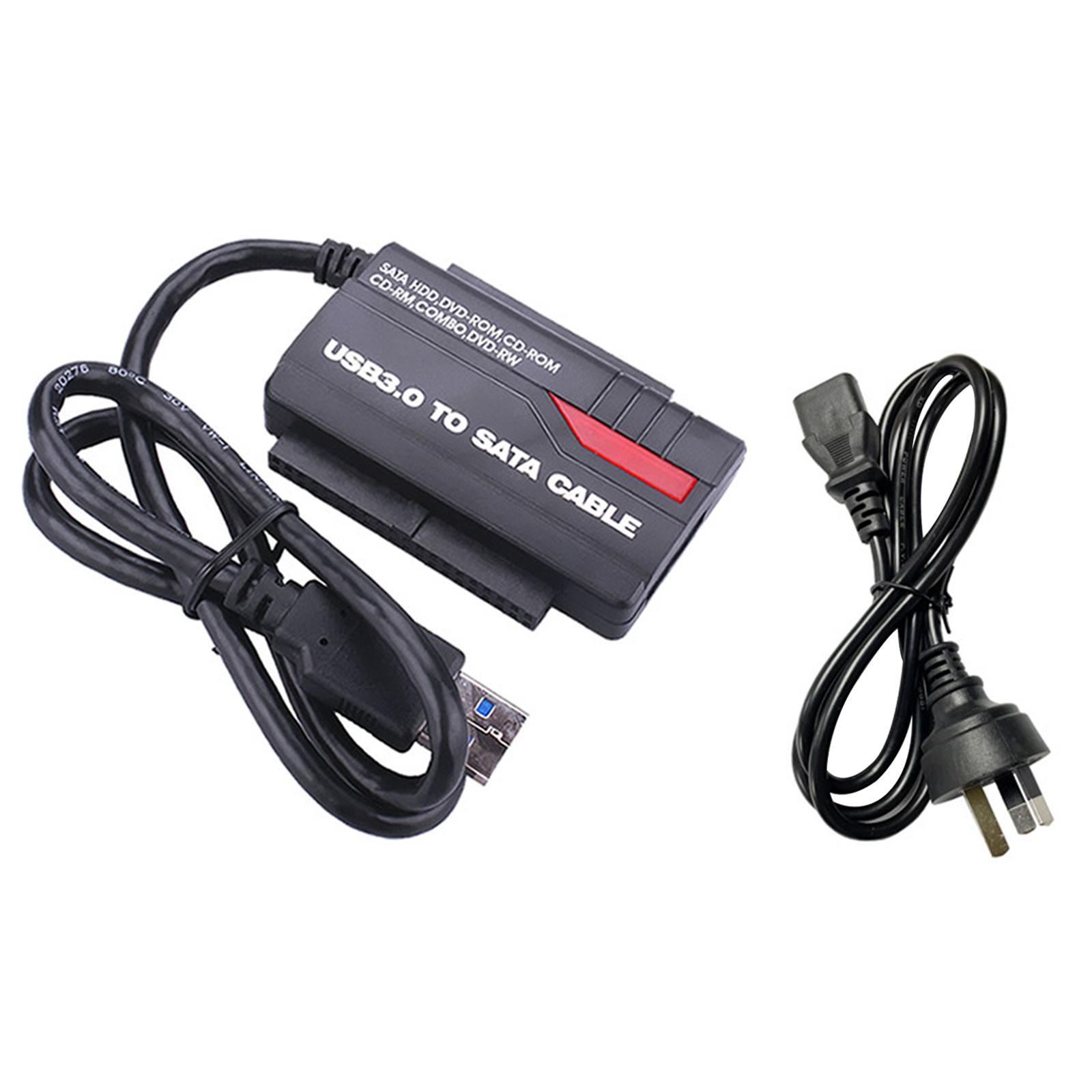 To USB 3.0 Adapter 5.0Gbps for Hard .5" 3.5" SSD Data Transfer