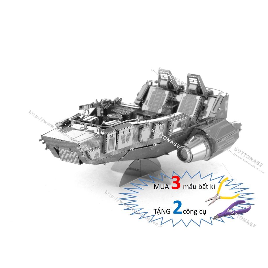 Mô Hình Lắp Ráp 3d Tàu Đệm Vũ Trang Hạng Nhẹ LIUV-Snowspeeder