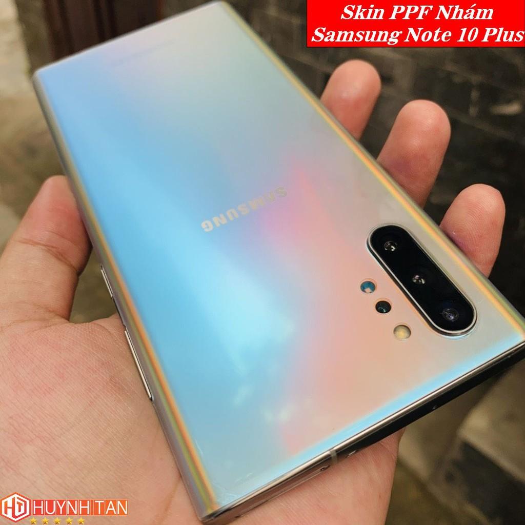 Dán dẻo PPF Note 10, Note 10 Plus trong suốt hoặc nhám , chống trầy xướt, giữ nguyên vẻ đẹp