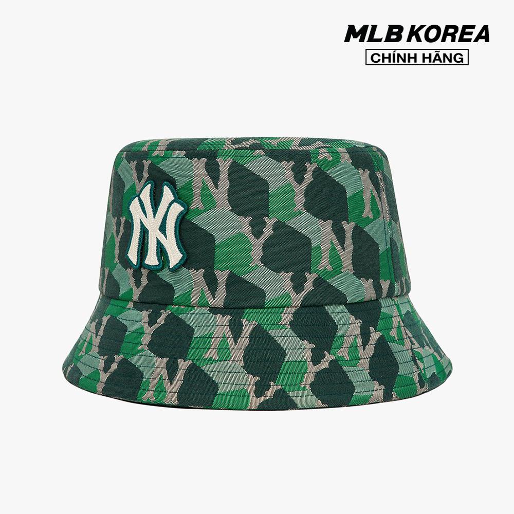 MLB - Nón bucket thời trang Cube Monogram 3AHTM212N-50GND