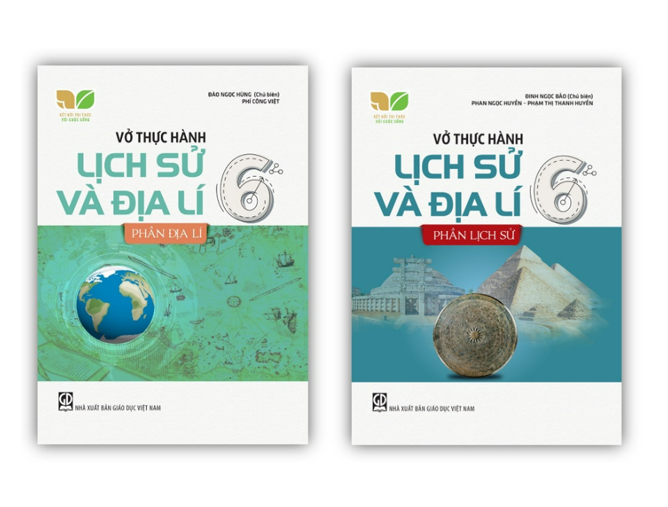 Sách - Combo Vở thực hành Lịch sử và Địa lí 6 - (Kết nối tri thức với cuộc sống)