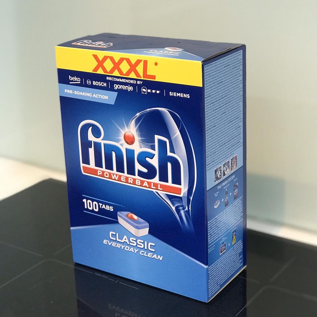 Viên rửa bát Finish Classic 100 viên/ hộp