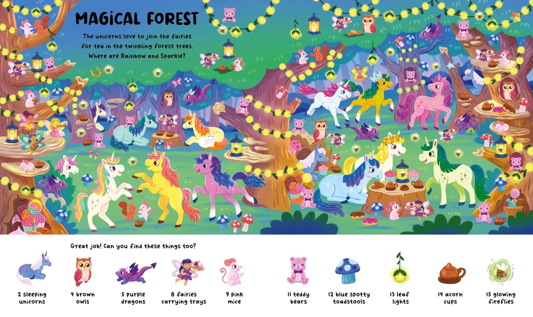 Sách Unicorns: 1001 Things To Find