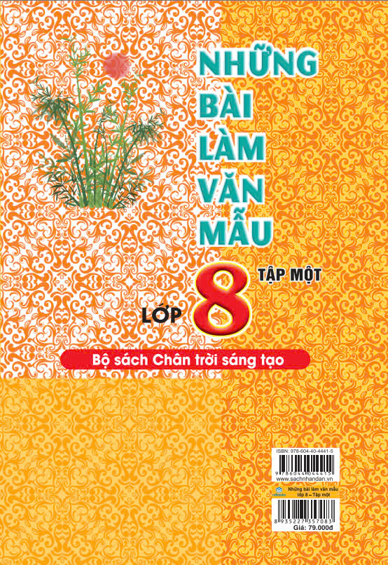 Sách - Những Bài Làm Văn Mẫu Lớp 8 - Chân Trời Sáng Tạo - ndbooks