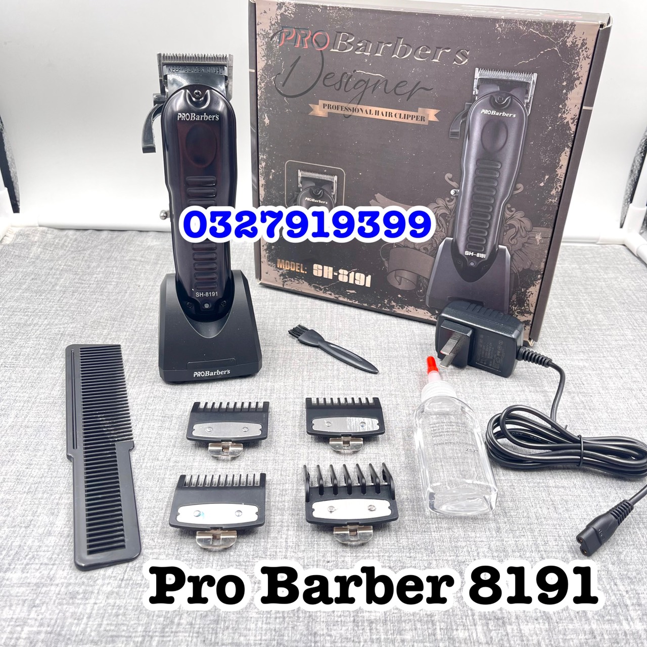 Tông đơ Pro Barber 8191 lưỡi mài chuốt