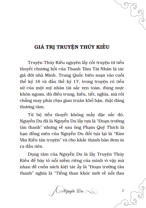 Truyện Thúy Kiều - Đoạn Trường Tân Thanh (Tái Bản 2021)