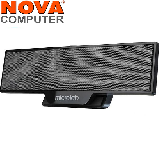 Loa vi tính Microlab B51, Soundbar 2.0 4W, nguồn USB , Jack 3.5 - Hàng Chính Hãng