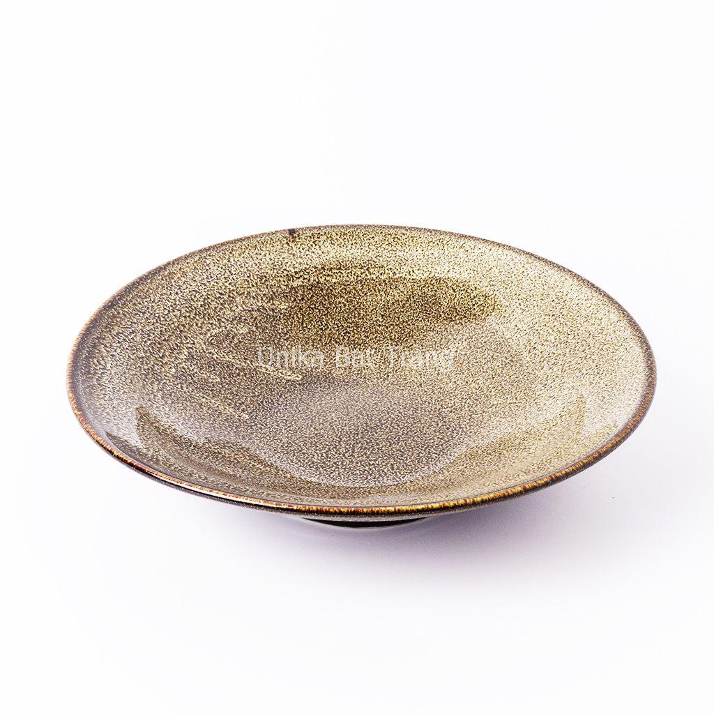 Bát Salad D26 Men Gấm Vàng - Góm Sứ Cao Cấp Bát Tràng
