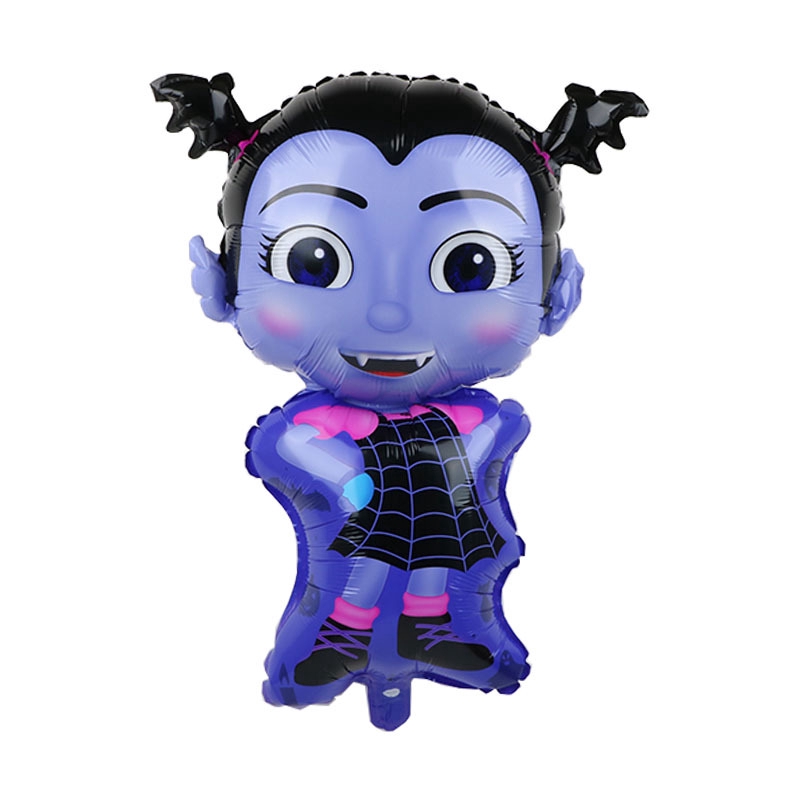 BỘ BONG BÓNG TRANG TRÍ HALLOWEEN VAMPIRINA GIRL