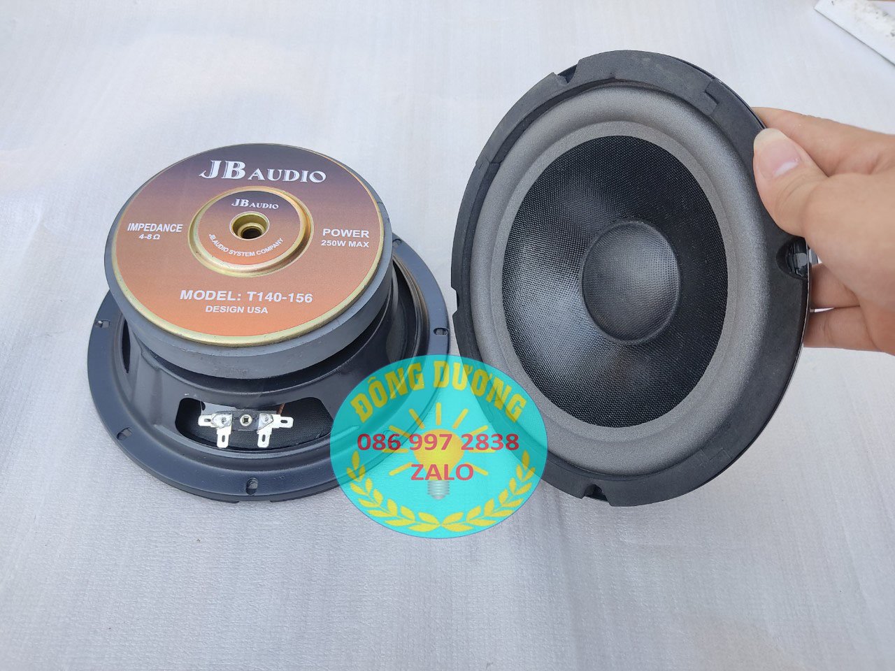 CỦ LOA BASS 20 JB AUDIO TỪ 140 CÔN 39 - 2 LỚP - GÂN MÚT BASS MẠNH - KHUNG HỢP KIM - HÀNG CHÍNH HÃNG