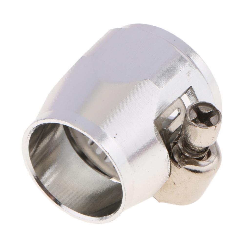 3-4pack Metal Auto Car AN8 Hose End Finisher Fuel Oil Water Line Clip Clamp