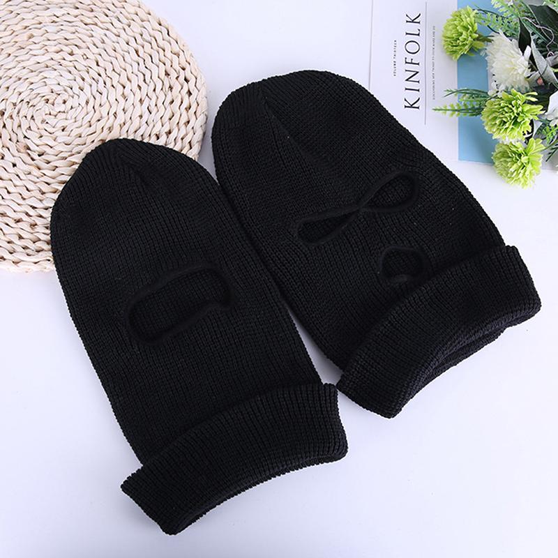 Dệt Kim Balo Nón Full Face Khăn Choàng Nữ Mùa Đông Ấm Magic Vòng Cổ Khăn Mặt Nạ Bò Bộ Đội Chui Đầu Ngoài Trời Nhét Color: B