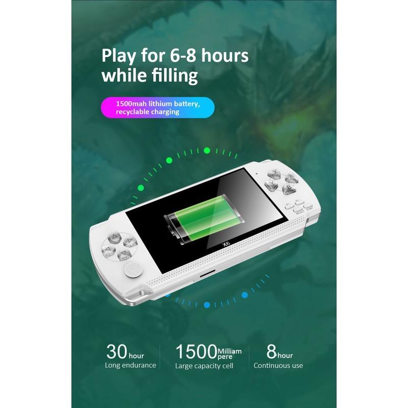 Máy Chơi game X6 PSP Gamapad Mp4 Hỗ Trợ PC