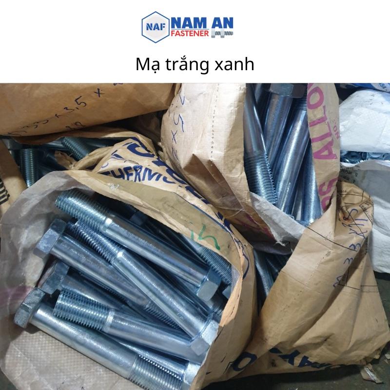 Bulong M24 cấp bền 8.8, bu lông lục giác M24, bu lông 8.8, đường kính 24mm, độ dài: 70 -> 150 mm